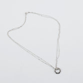 Cartier Love 2 Diamond White Gold Necklace